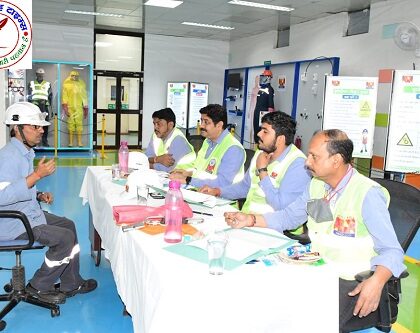 रेनुसागर पावर डिवीजन में राष्ट्रीय सुरक्षा माह के तहत पीपीई प्रतियोगिता का आयोजन !