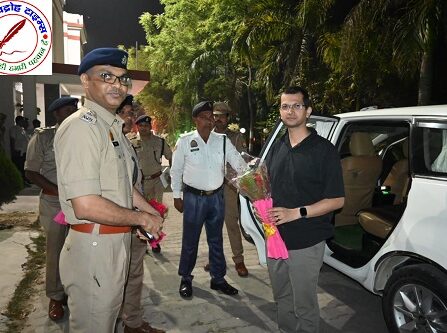 नवागत SP ने संभाला जिले का कार्यभार, कानून-व्यवस्था को और सुदृढ़ बनाने का दिया भरोसा !