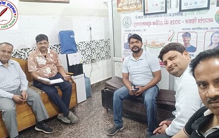 मासिक बैठक कर संगठन के विषय में किया गया विचार विमर्श !