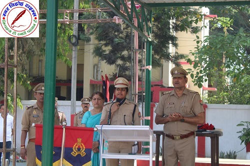 पासिंग आउट परेड की तैयारी तेज, SP ने रिहर्सल का किया निरीक्षण !