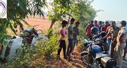 बाबा धाम से लौट रहे परिवार की कार दुर्घटनाग्रस्त, चालक की मौत, 5 घायल !