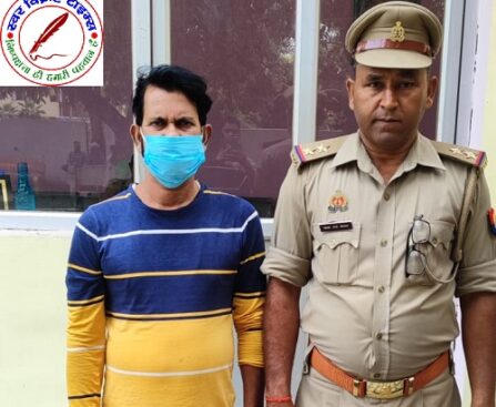 महराजगंज में वारंटी गिरफ्तार, गैरजमानती वारंट पर पुलिस ने की कार्यवाही !