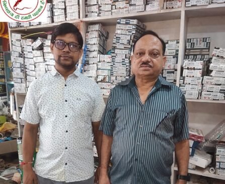 शोक सभा आयोजित कर स्व. श्री नीरज माथुर जी की आत्मा की शांति के लिए की प्रार्थना !